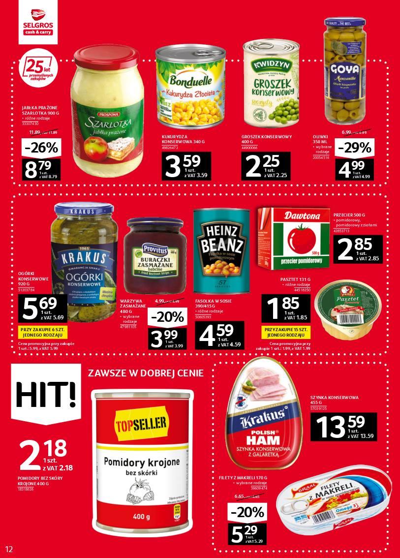 Gazetka promocyjna Selgros str. 12