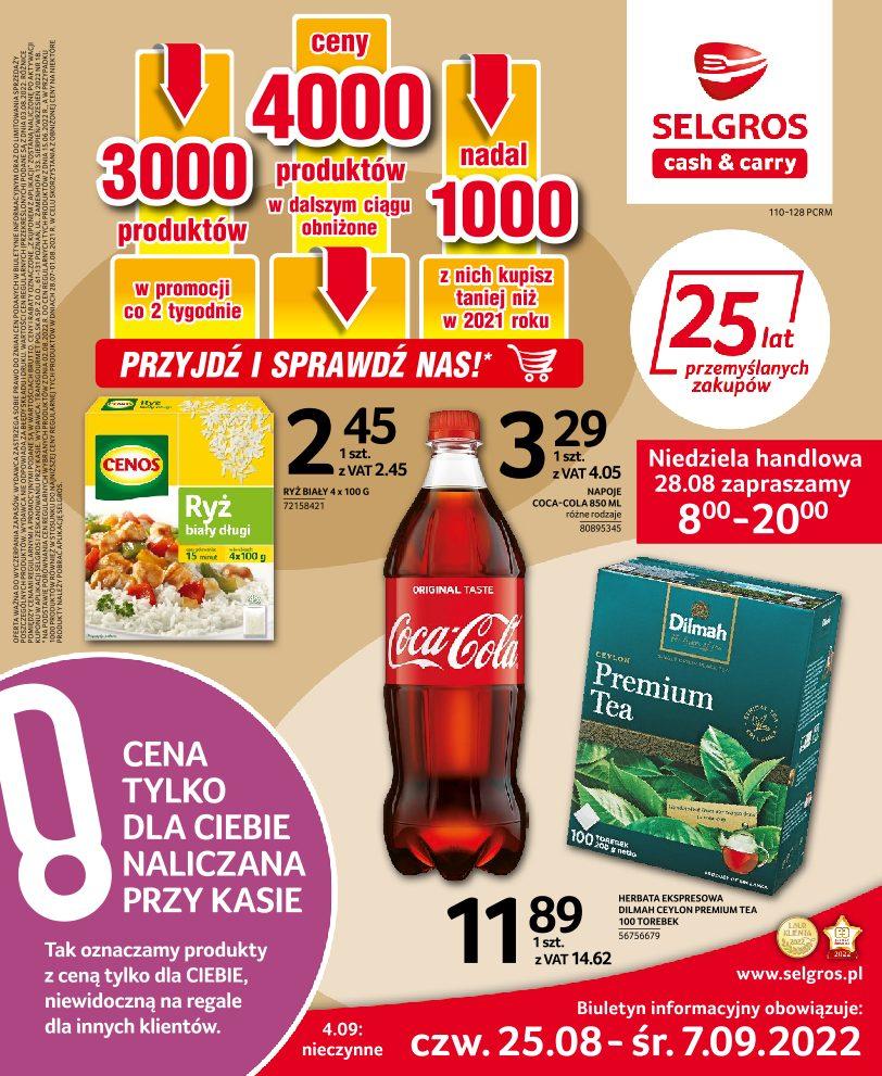 Gazetka promocyjna Selgros str. 1