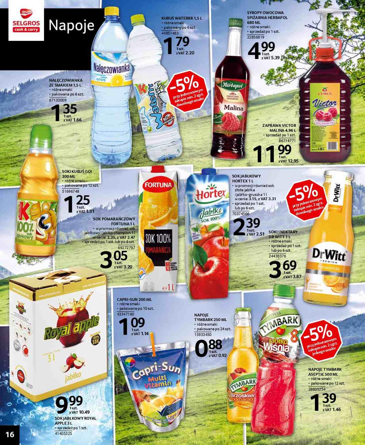 Gazetka promocyjna Selgros str. 16