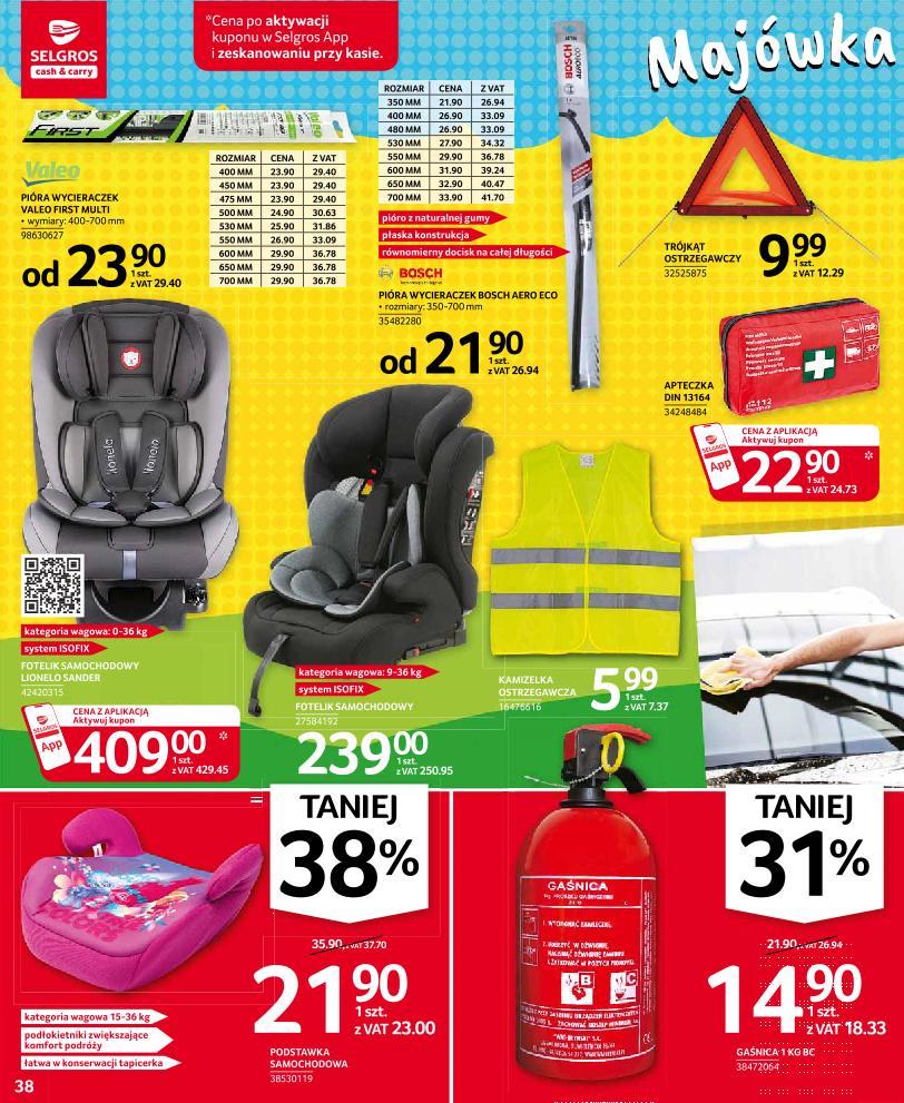 Gazetka promocyjna Selgros str. 38