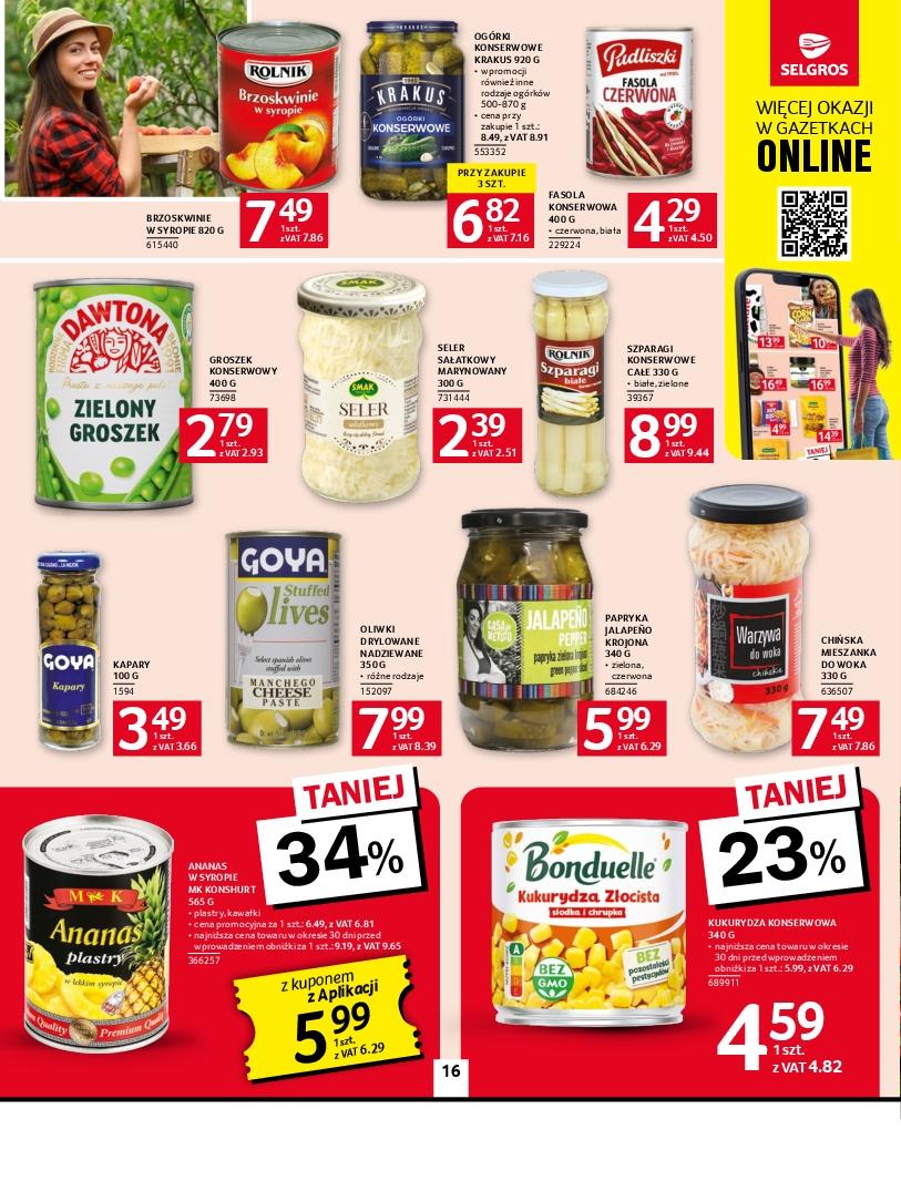 Gazetka promocyjna Selgros str. 16