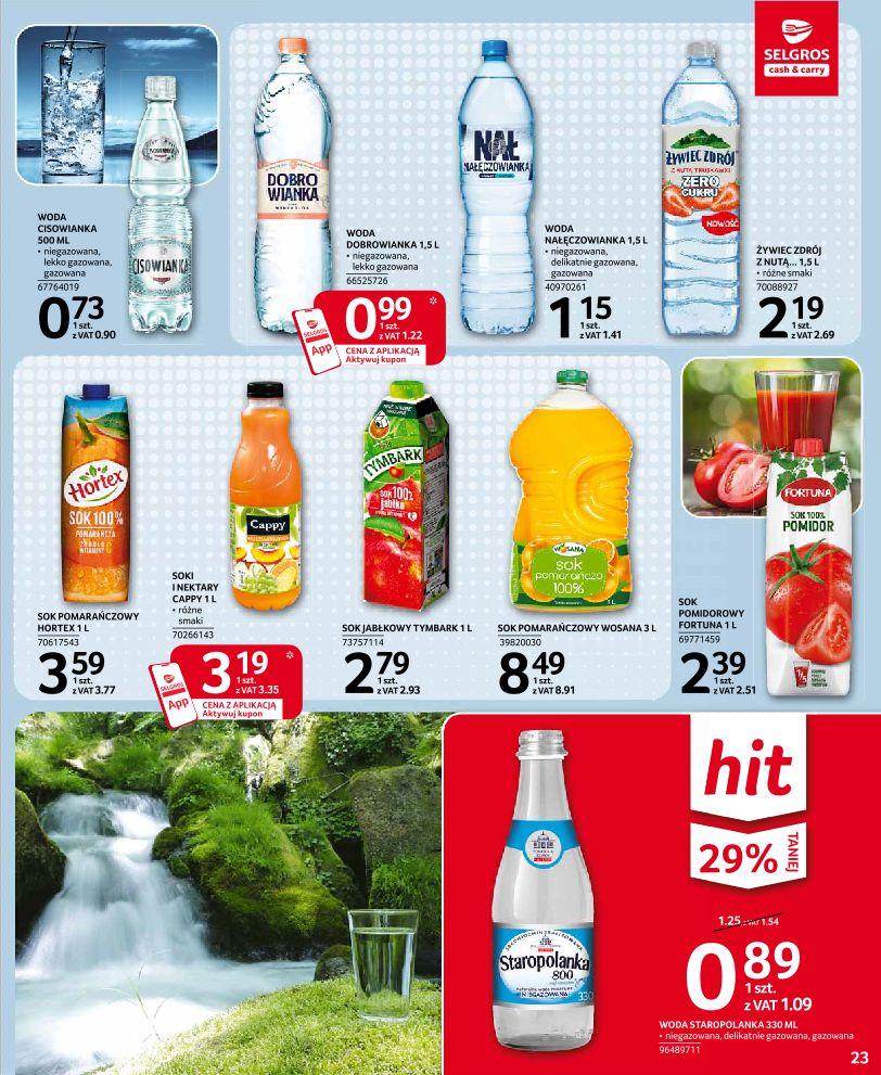 Gazetka promocyjna Selgros str. 23