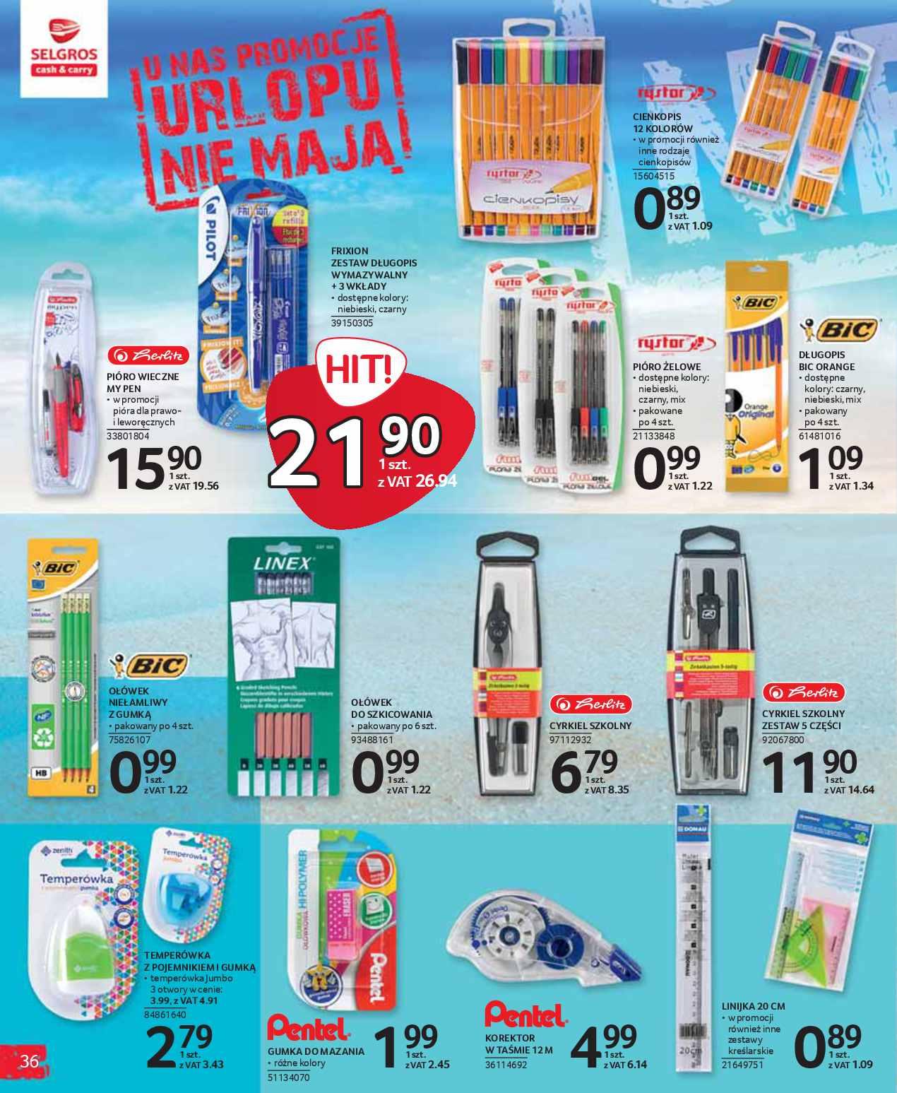 Gazetka promocyjna Selgros str. 36