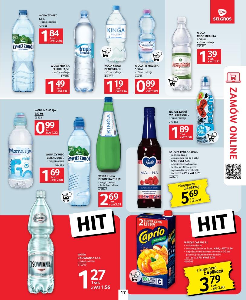 Gazetka promocyjna Selgros str. 17
