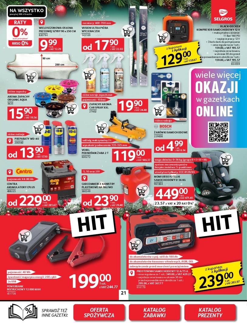 Gazetka promocyjna Selgros str. 21