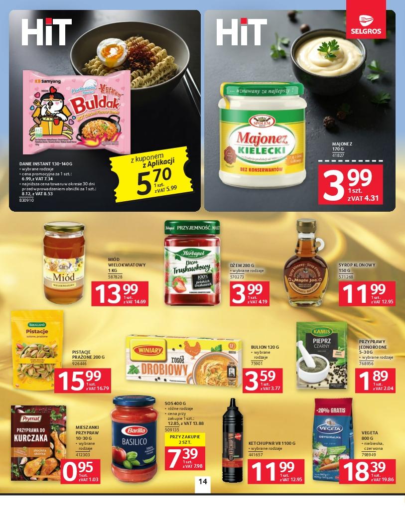 Gazetka promocyjna Selgros str. 14