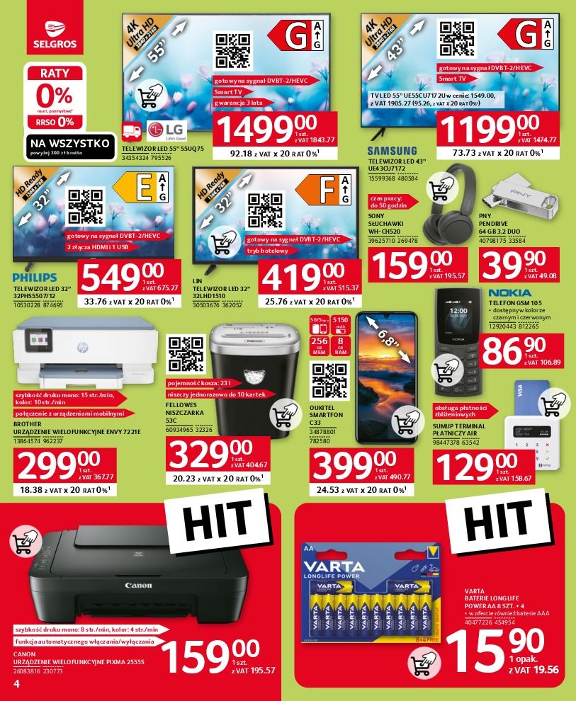 Gazetka promocyjna Selgros str. 4