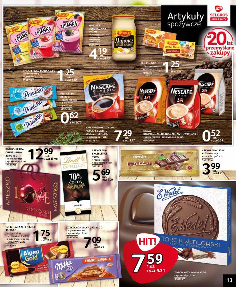 Gazetka promocyjna Selgros str. 13