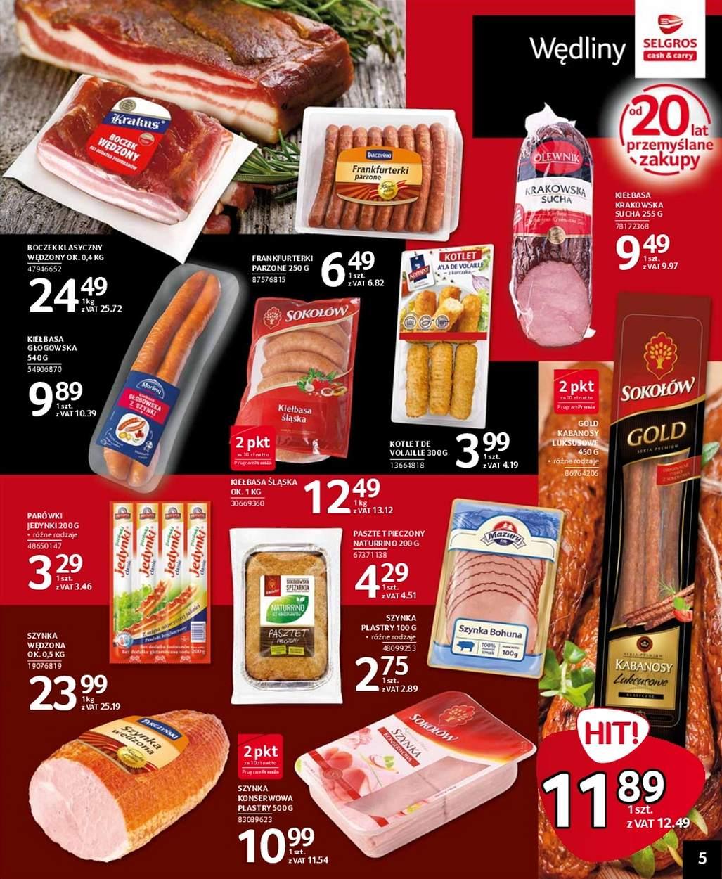Gazetka promocyjna Selgros str. 5