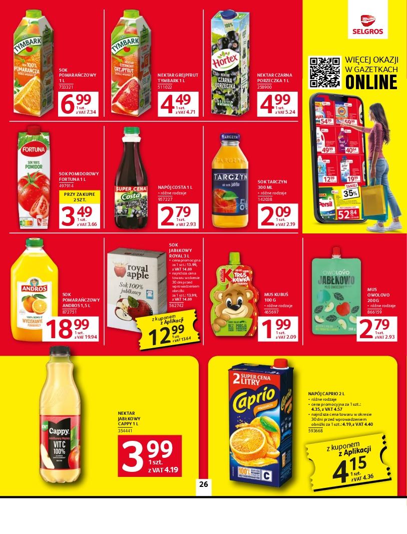 Gazetka promocyjna Selgros str. 26