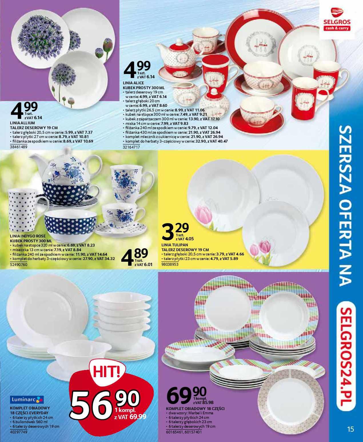 Gazetka promocyjna Selgros str. 15