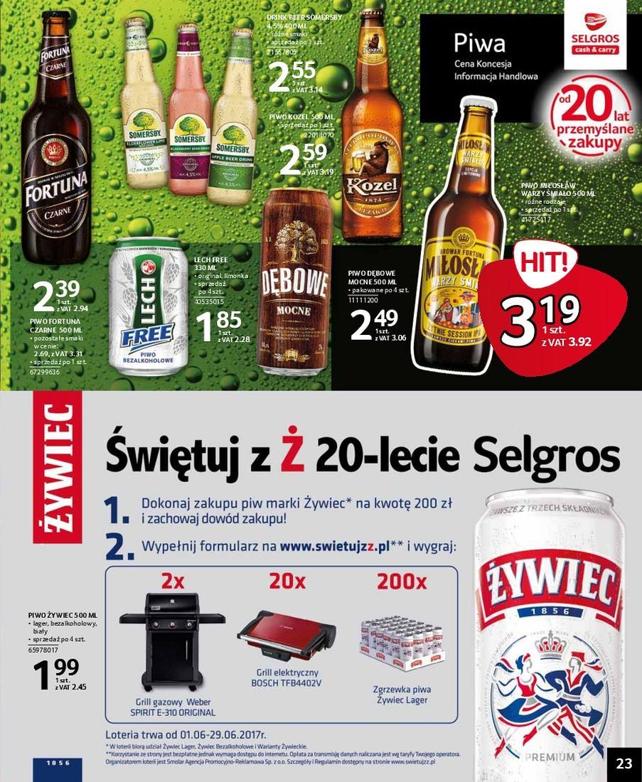 Gazetka promocyjna Selgros str. 23