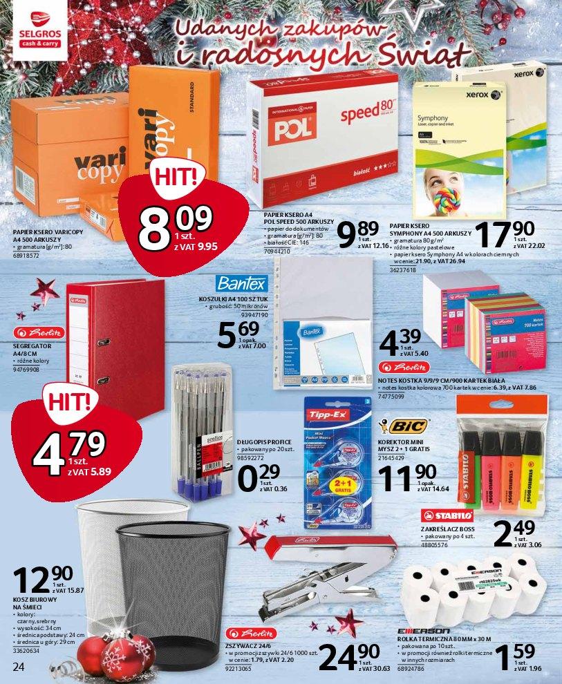 Gazetka promocyjna Selgros str. 24