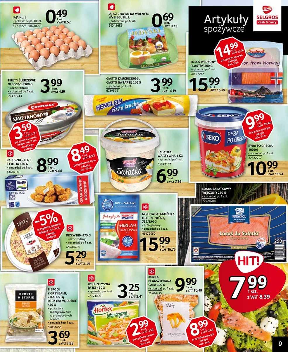 Gazetka promocyjna Selgros str. 9