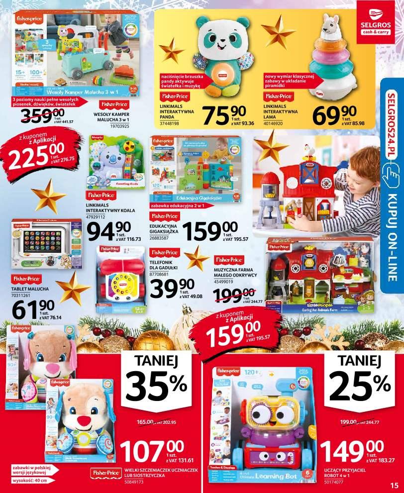 Gazetka promocyjna Selgros str. 15