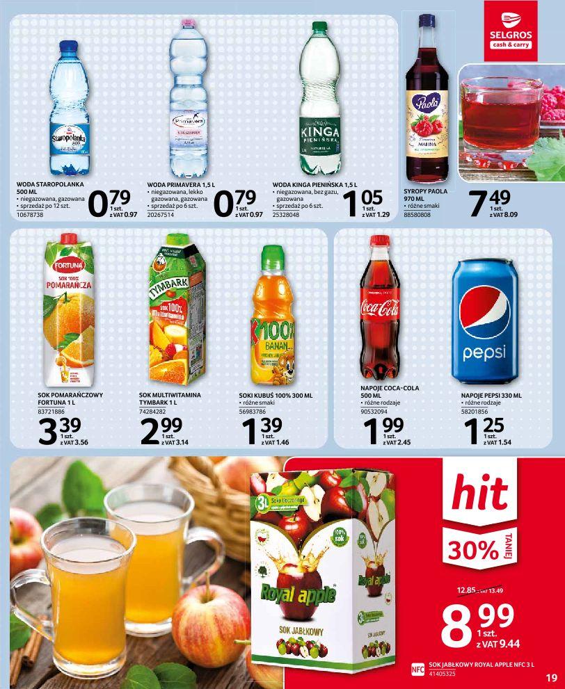 Gazetka promocyjna Selgros str. 19