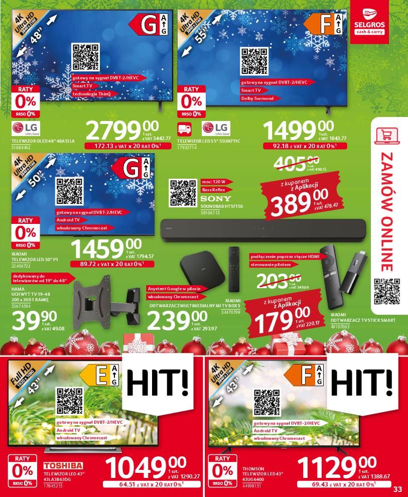 Gazetka promocyjna Selgros str. 33