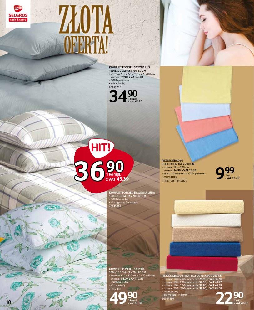 Gazetka promocyjna Selgros str. 18