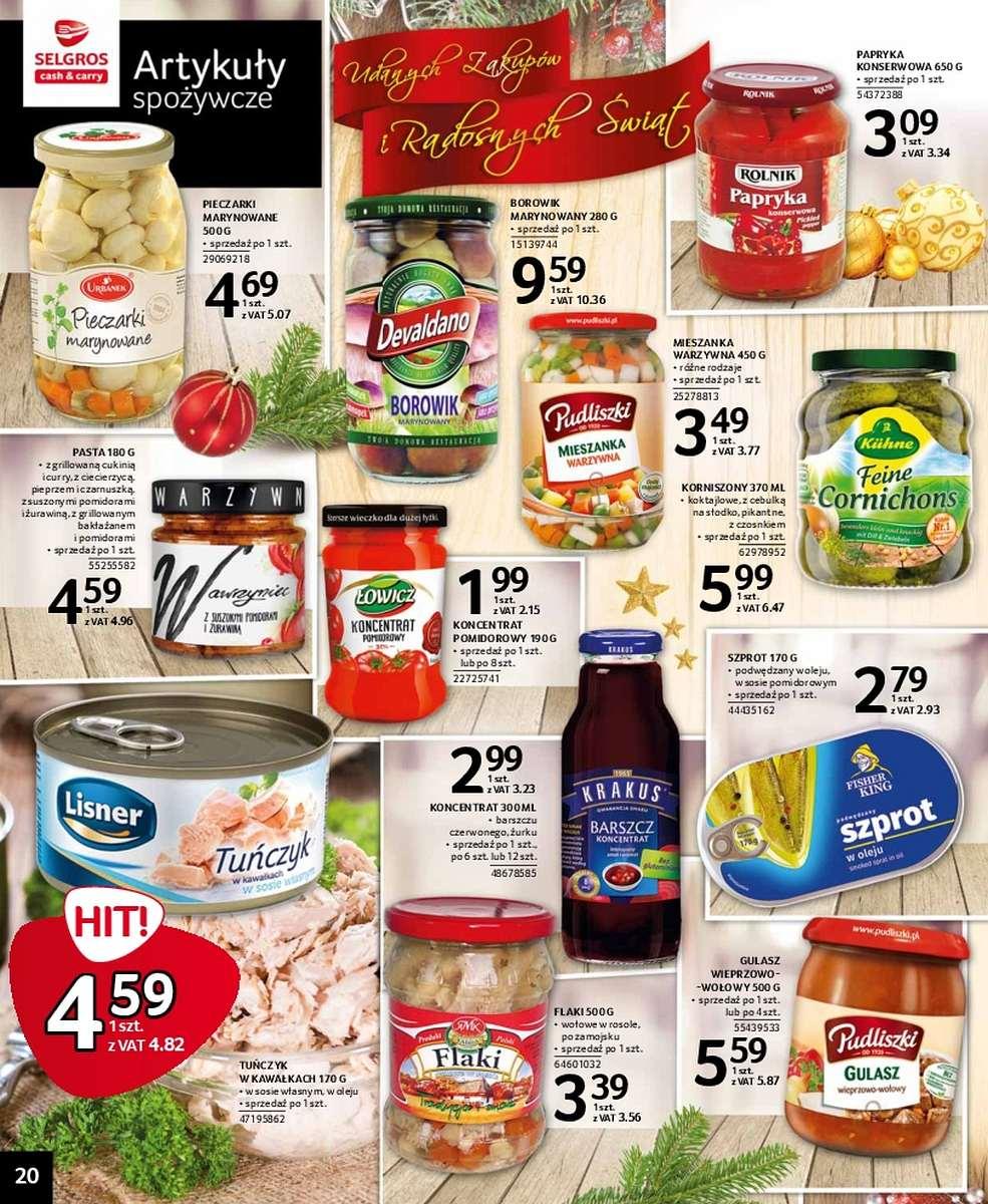 Gazetka promocyjna Selgros str. 20