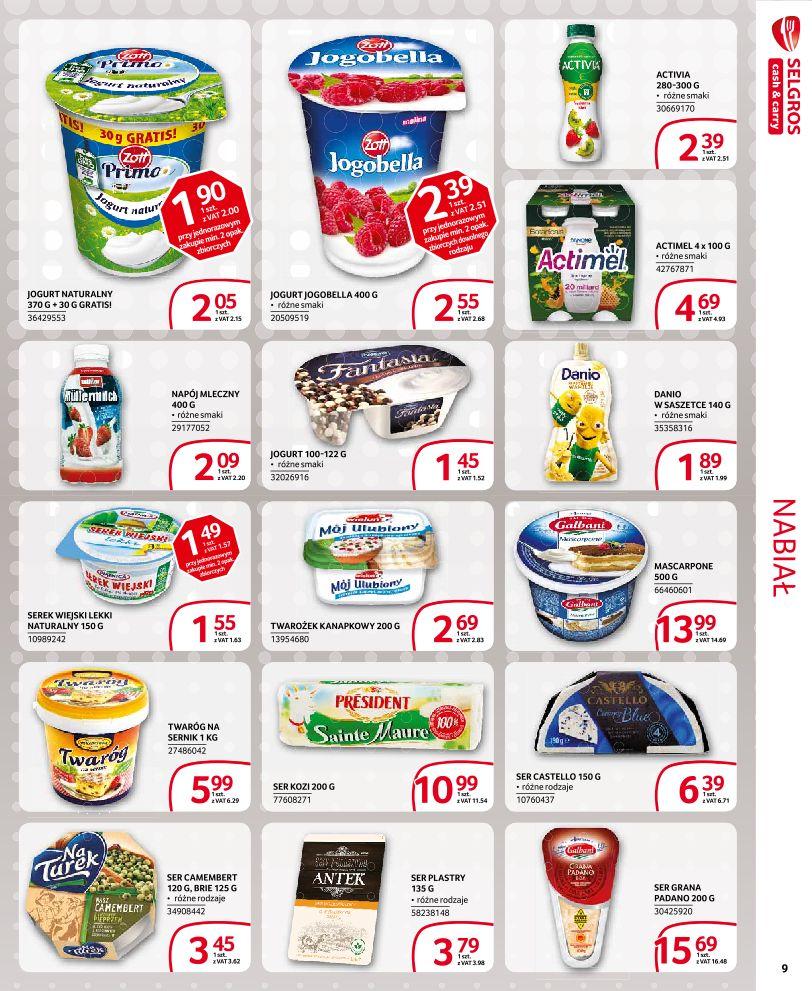 Gazetka promocyjna Selgros str. 9
