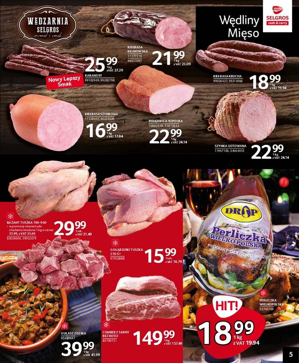 Gazetka promocyjna Selgros str. 5