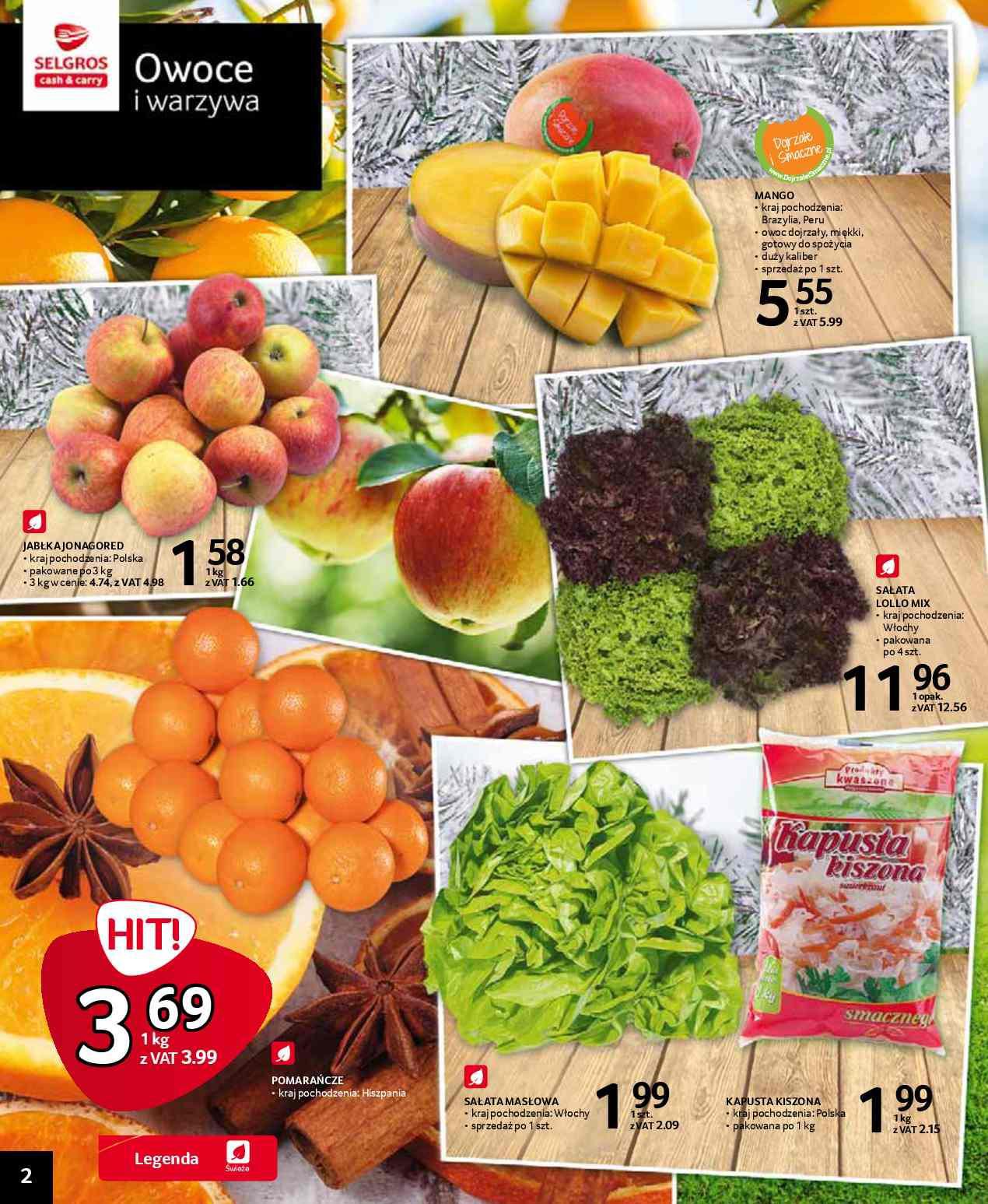 Gazetka promocyjna Selgros str. 2