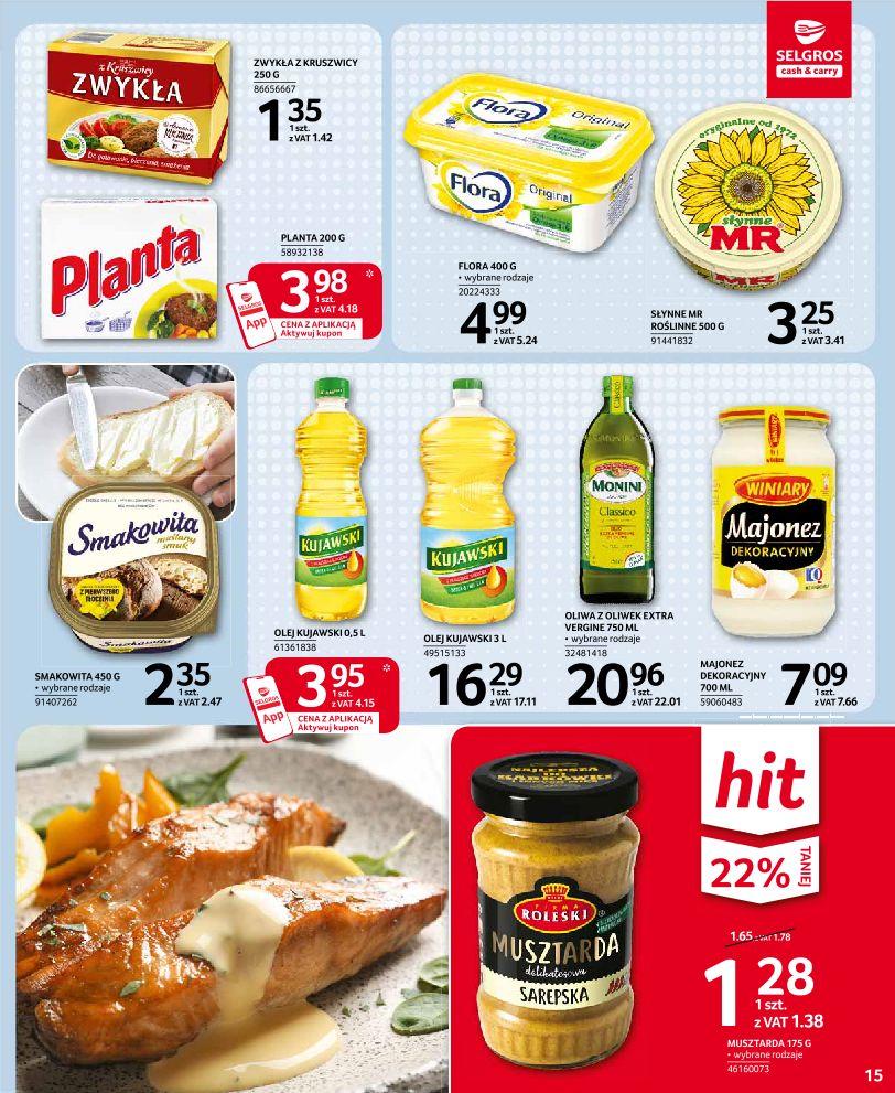 Gazetka promocyjna Selgros str. 15
