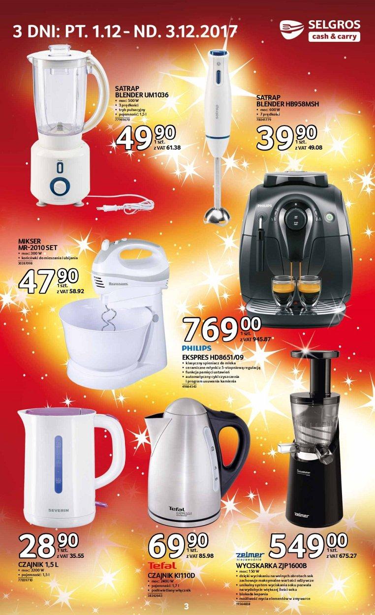 Gazetka promocyjna Selgros str. 3