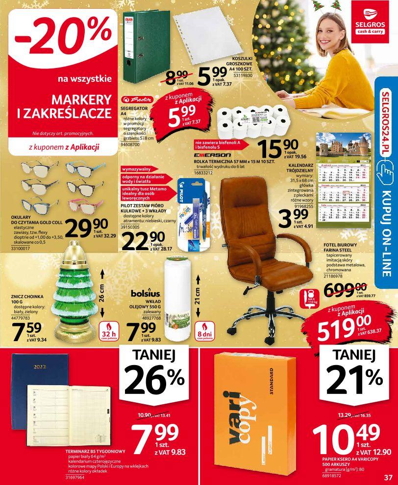 Gazetka promocyjna Selgros str. 37