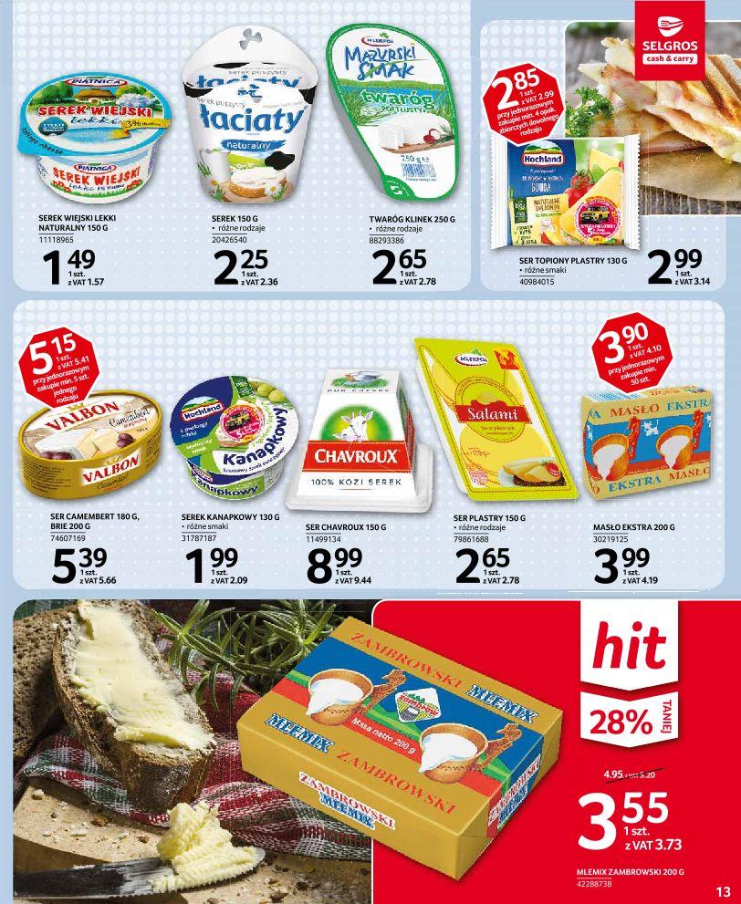Gazetka promocyjna Selgros str. 13