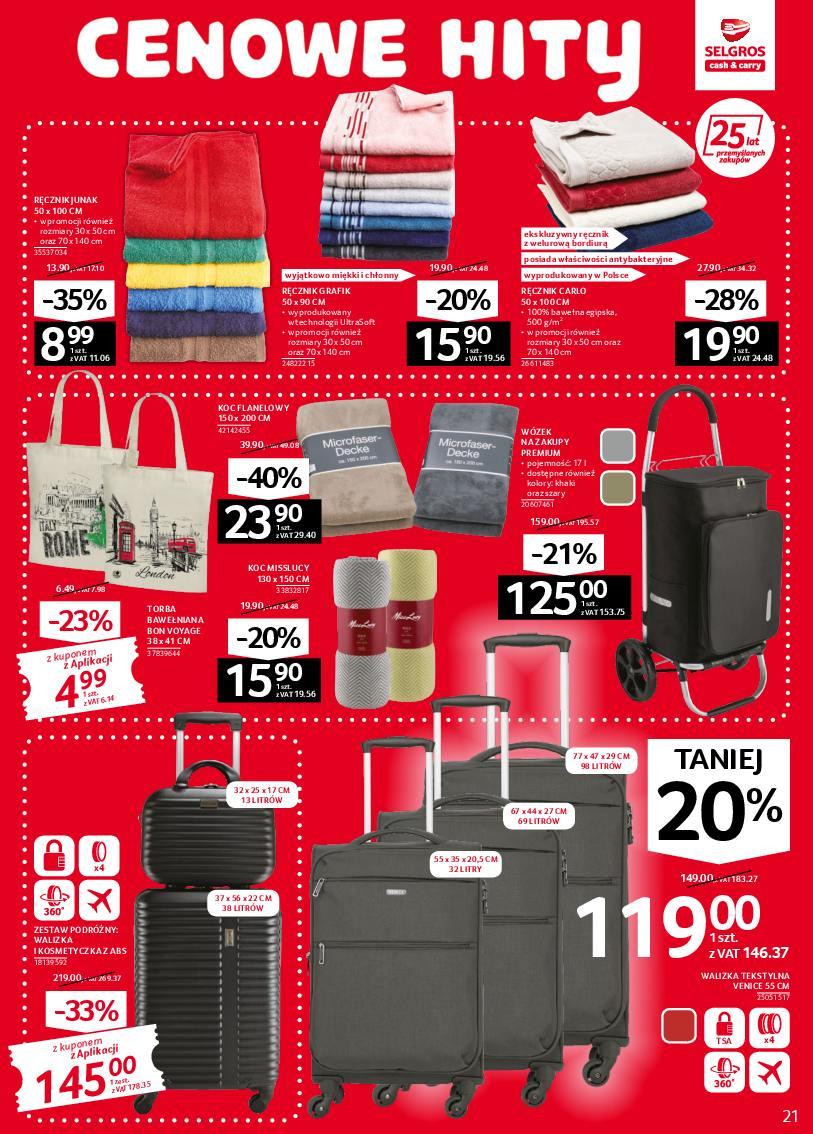 Gazetka promocyjna Selgros str. 21
