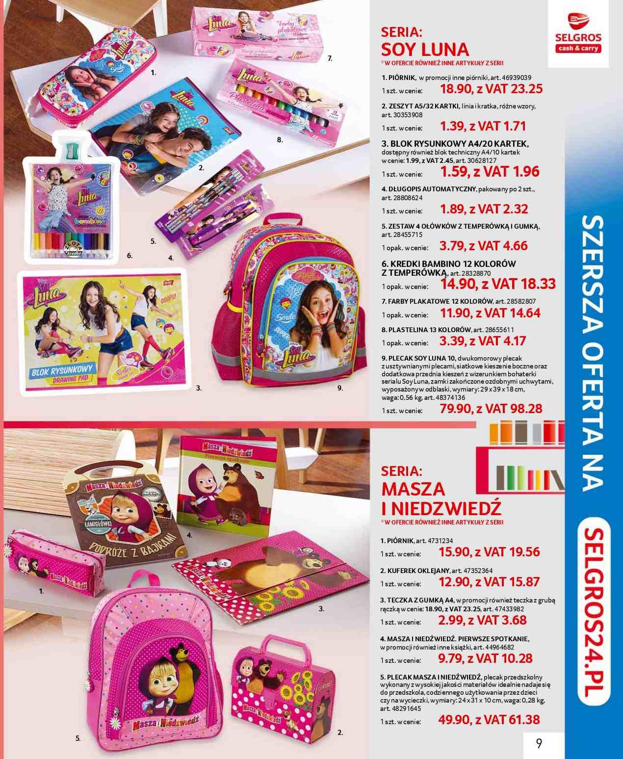Gazetka promocyjna Selgros str. 9