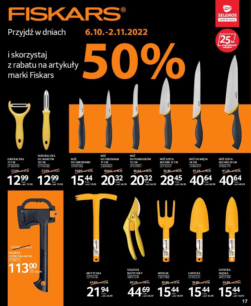 Gazetka promocyjna Selgros str. 17