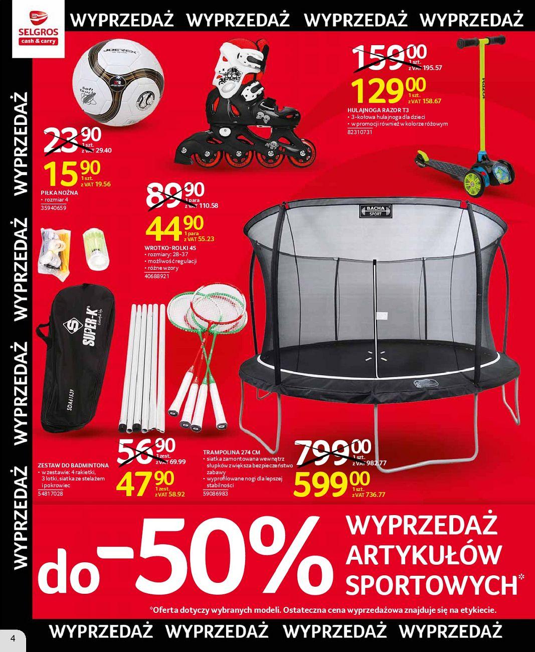 Gazetka promocyjna Selgros str. 4