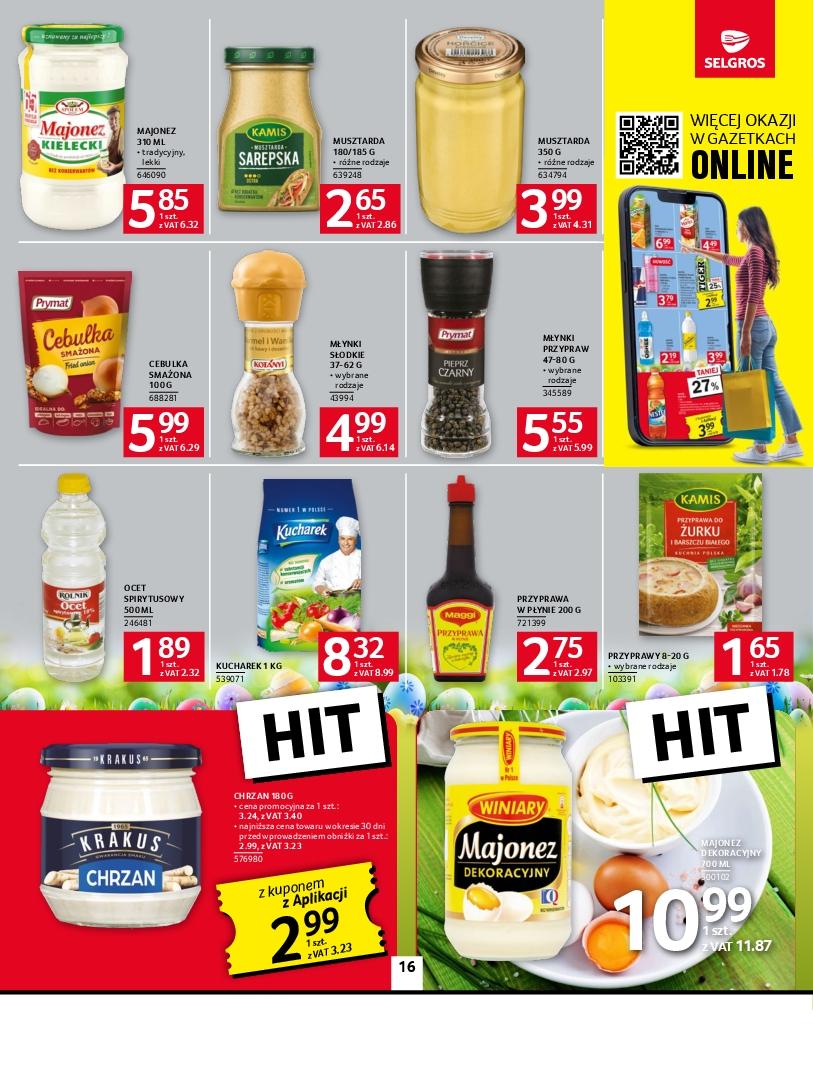 Gazetka promocyjna Selgros str. 16