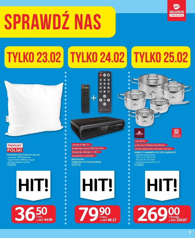 Gazetka promocyjna Selgros str. 3