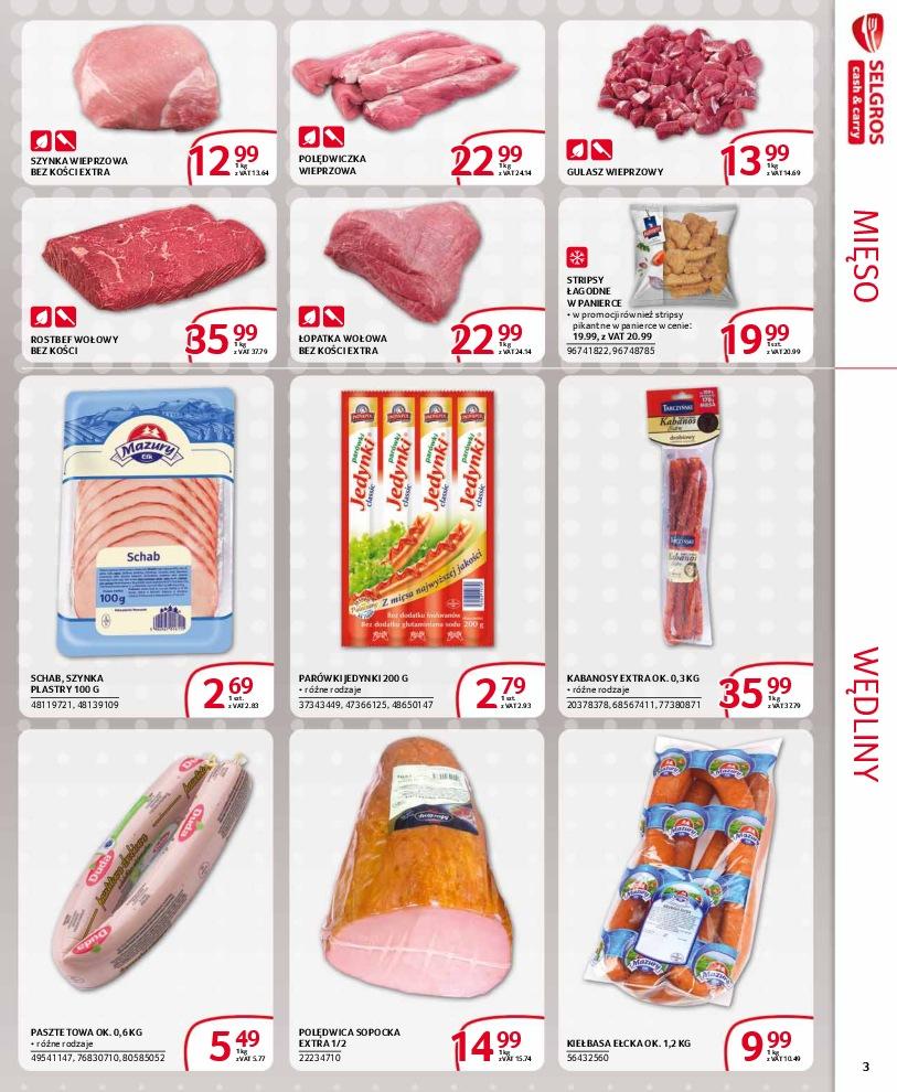 Gazetka promocyjna Selgros str. 3