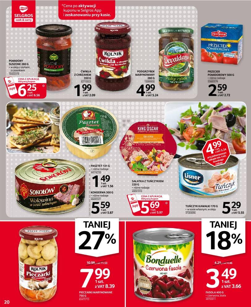 Gazetka promocyjna Selgros str. 20