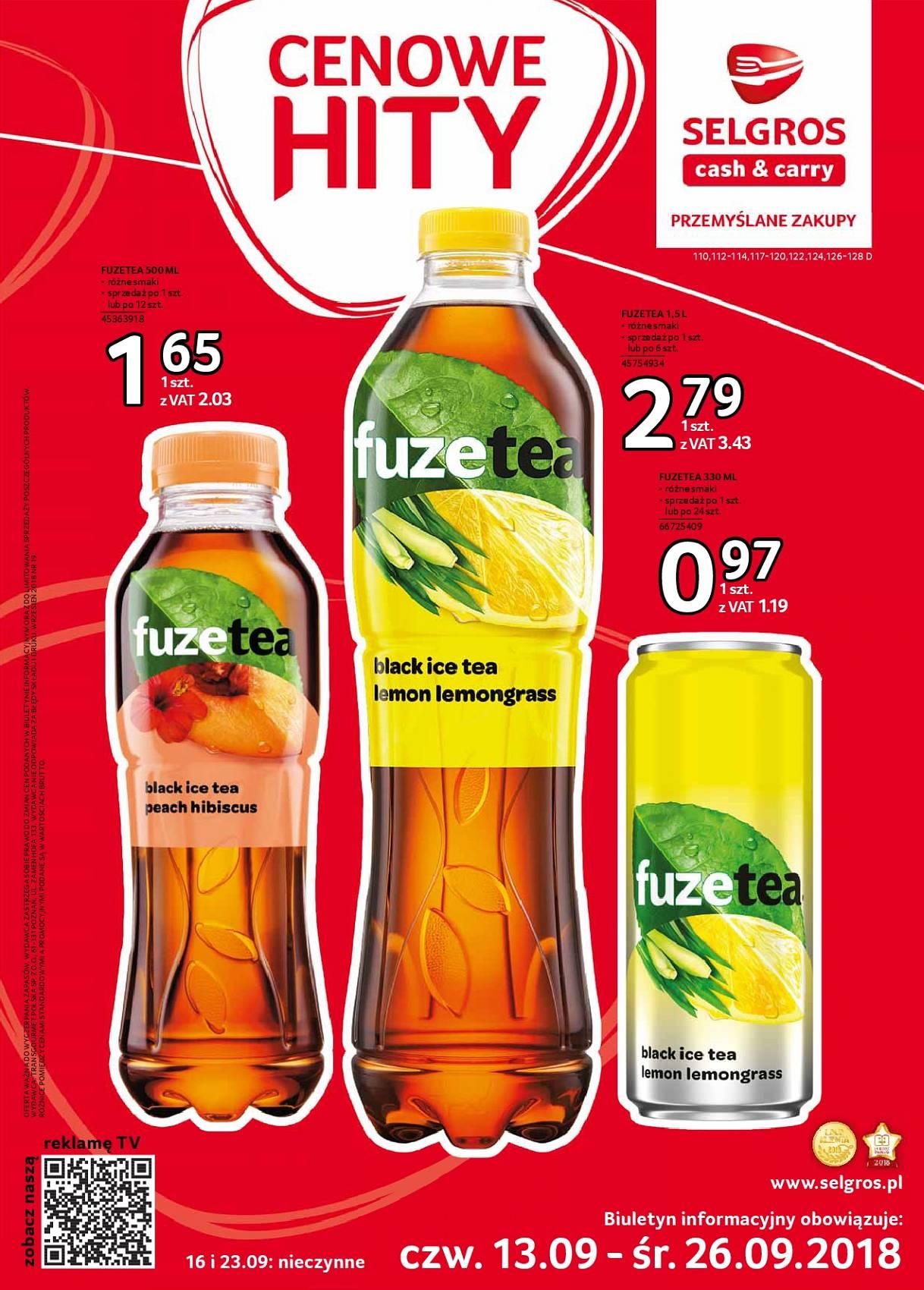 Gazetka promocyjna Selgros str. 1