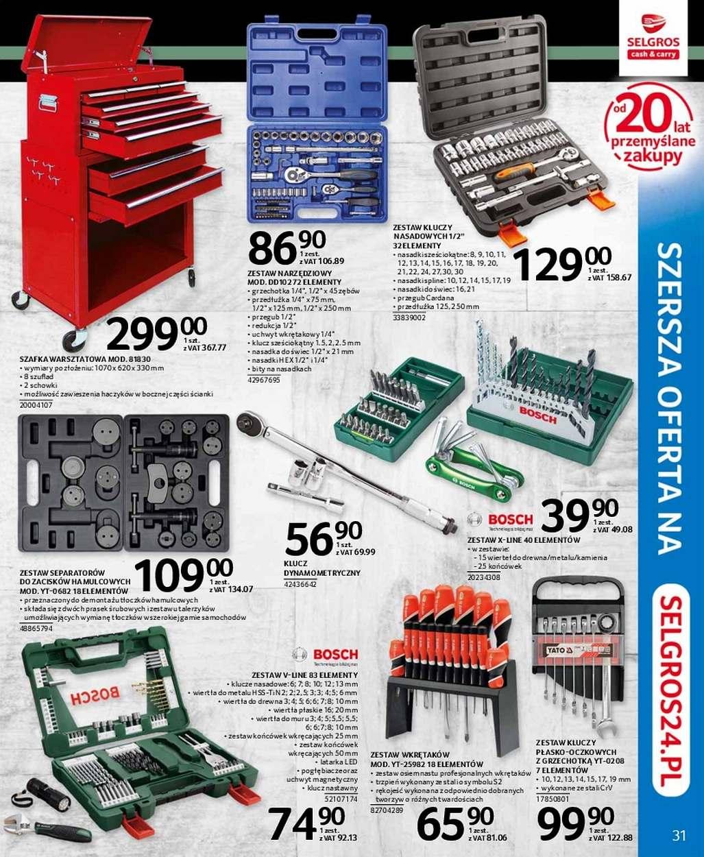 Gazetka promocyjna Selgros str. 31