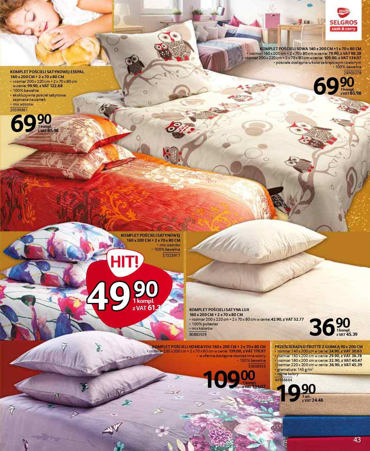 Gazetka promocyjna Selgros str. 43