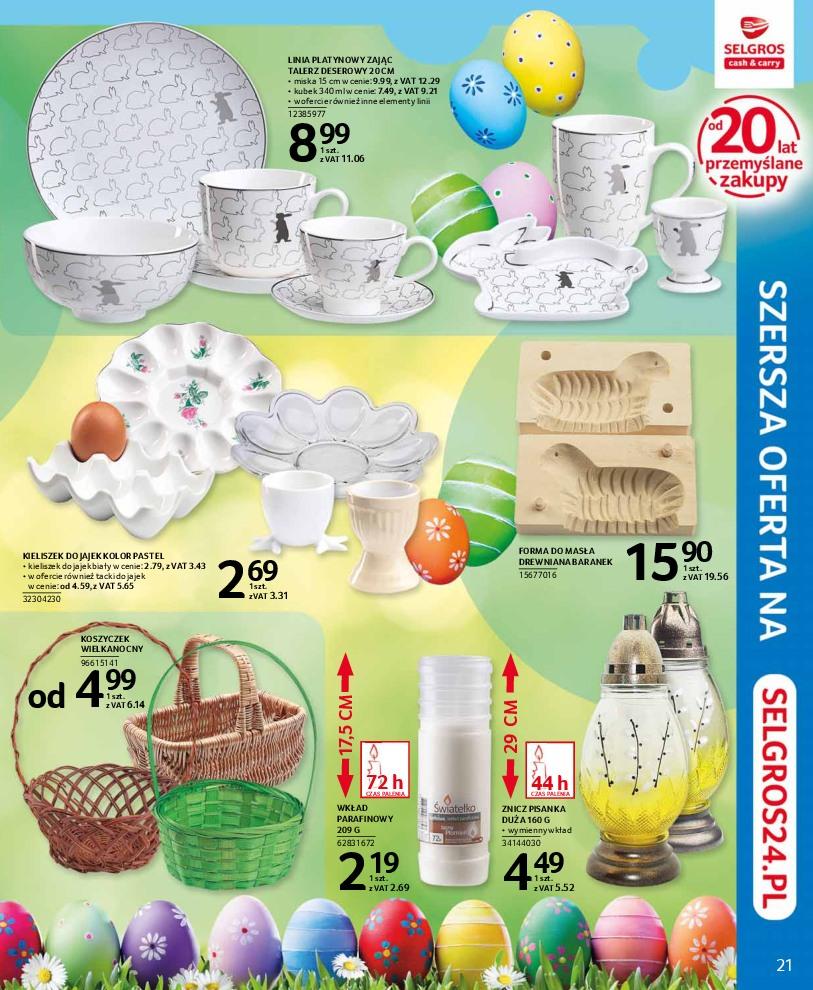 Gazetka promocyjna Selgros str. 21