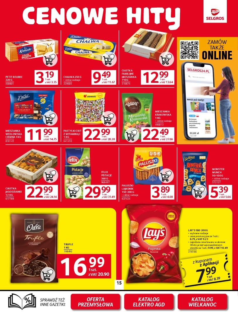 Gazetka promocyjna Selgros str. 15