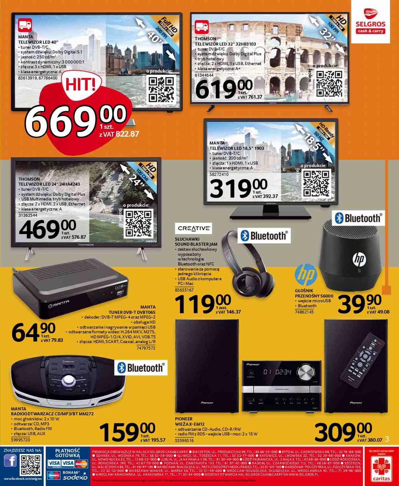 Gazetka promocyjna Selgros str. 3