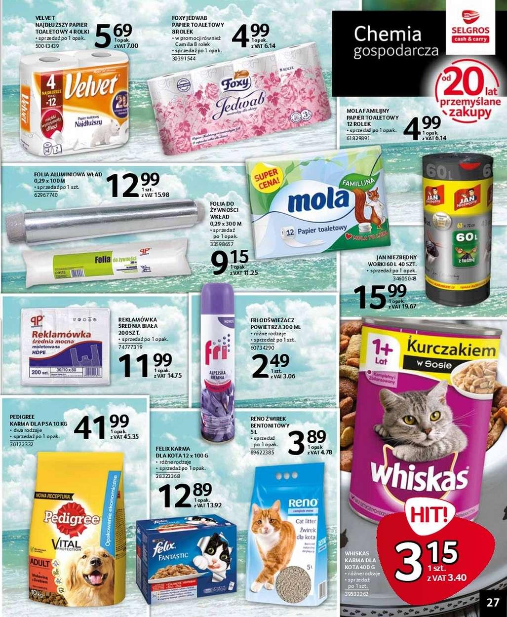 Gazetka promocyjna Selgros str. 27