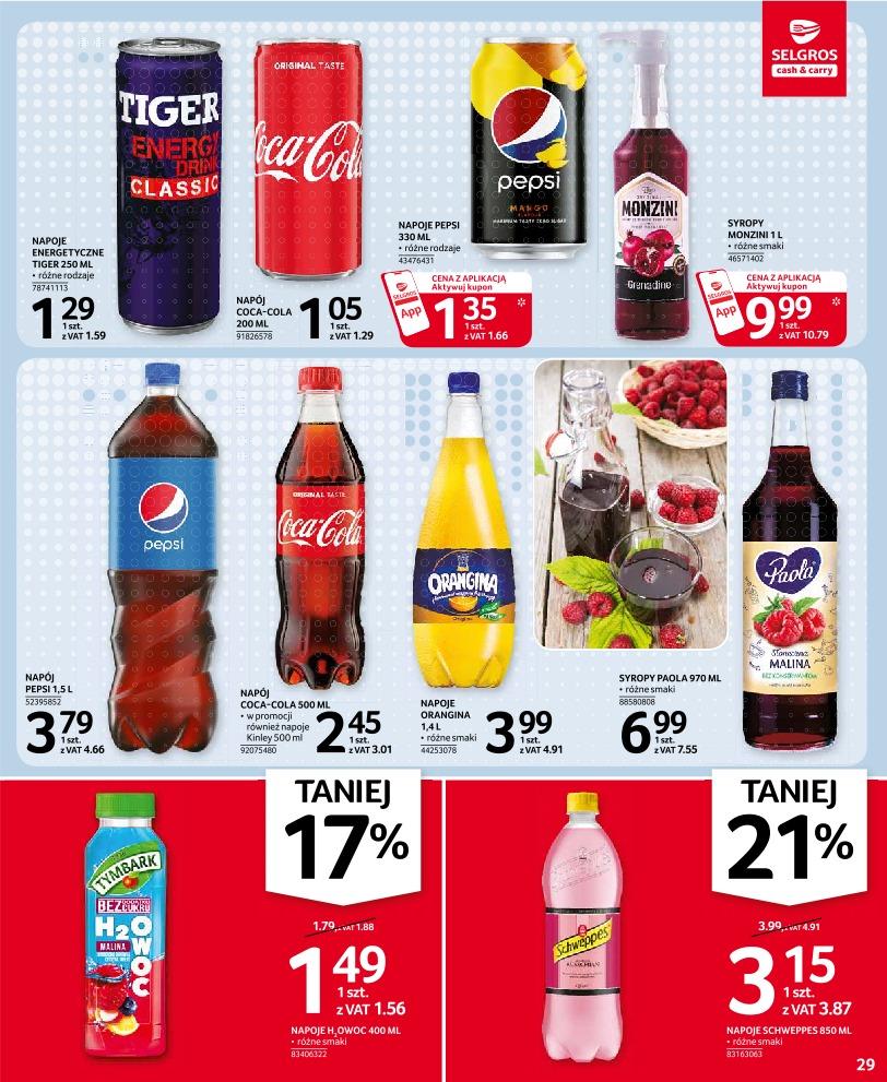 Gazetka promocyjna Selgros str. 29