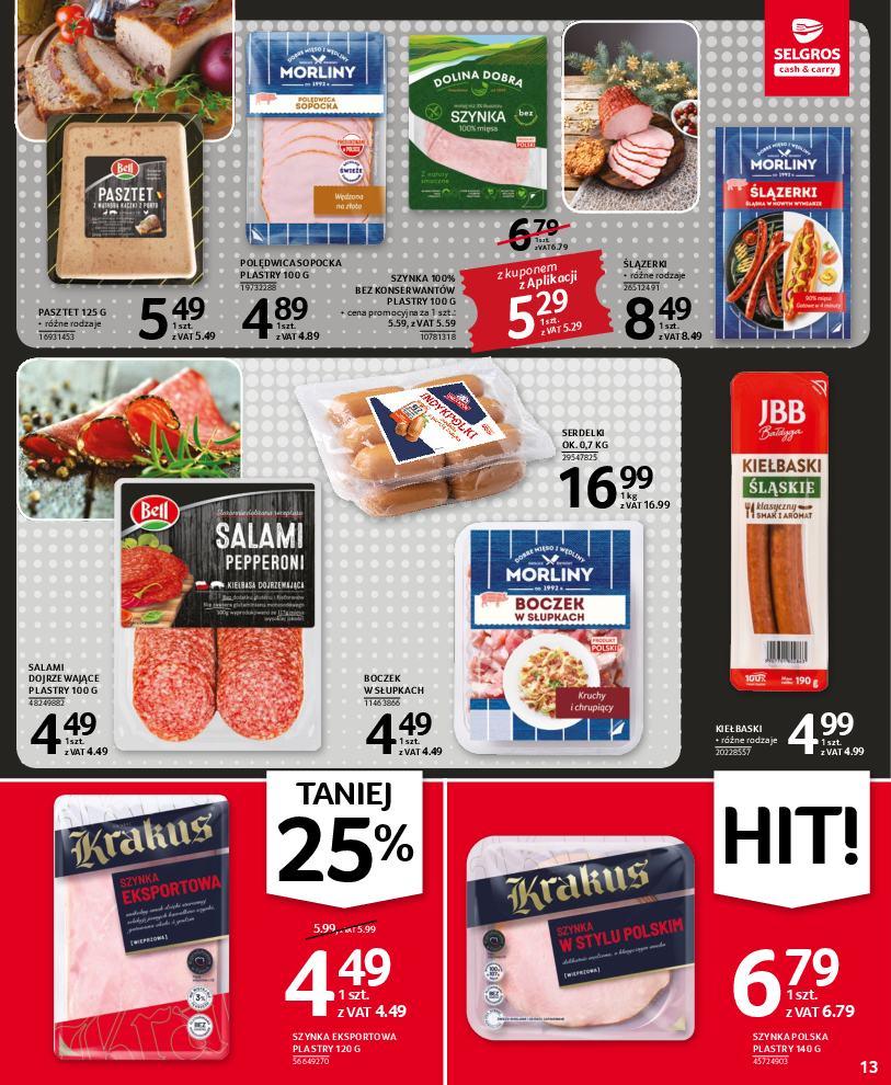 Gazetka promocyjna Selgros str. 13