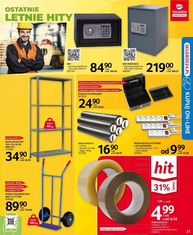 Gazetka promocyjna Selgros str. 31
