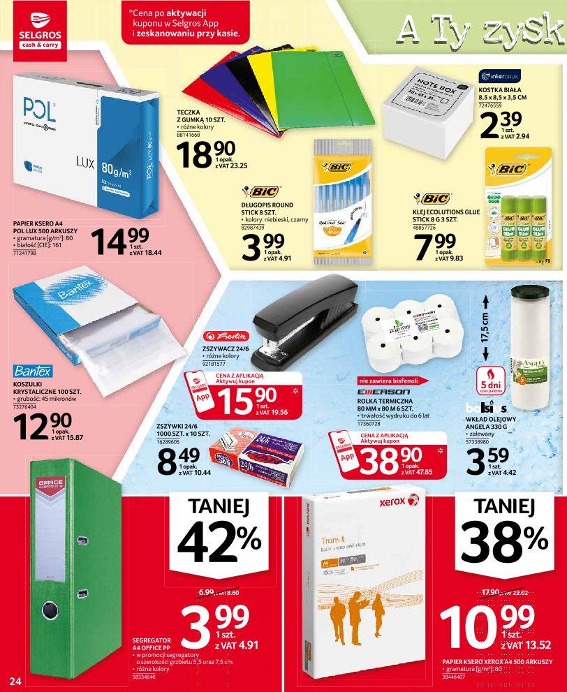 Gazetka promocyjna Selgros str. 24