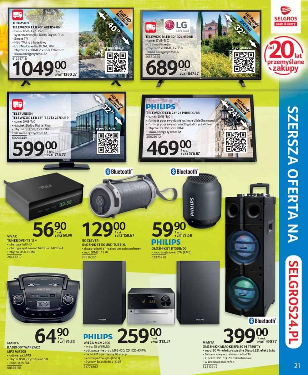 Gazetka promocyjna Selgros str. 21